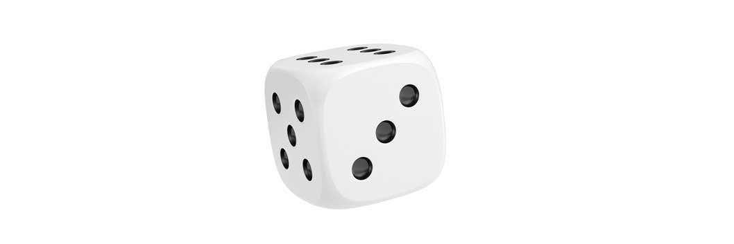 Six dice